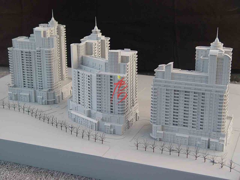 山西沙盤概念模型——美國住宅方案