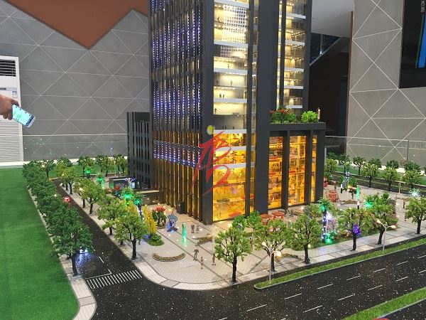 山西沙盤模型建筑篇——康達新空間