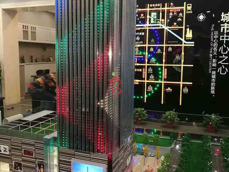 山西沙盤模型建筑篇——內城玖號