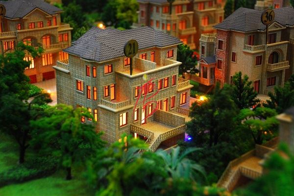 山西模型制作——別墅篇