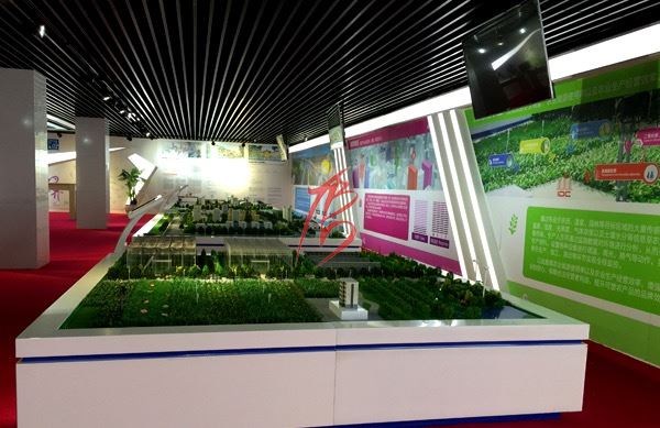 智能溫室大棚——銷售及大數據運營展示區