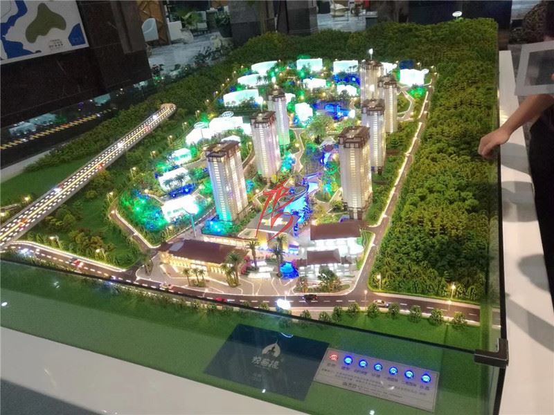 山西地產沙盤--悅菩提