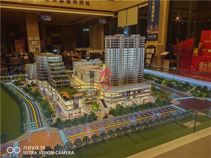 商業(yè)地產(chǎn)沙盤模型—中泛時光里