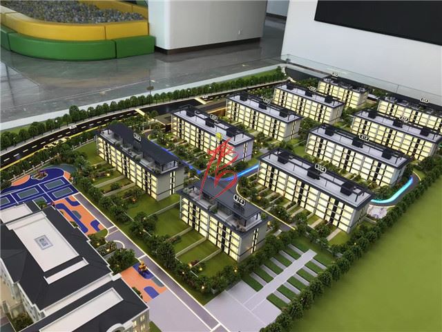 山西地產樓盤沙盤